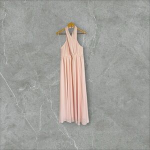 Lulu’s Elegant Pink Blush gown Size M